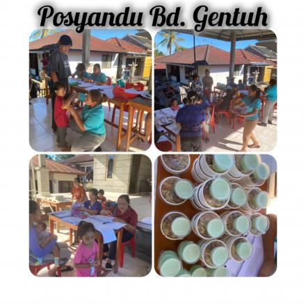 Dokumentasi Posyandu Bd.Gentuh dan Bd.Keduran Desa Madenan